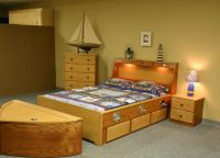 Otroška lesena postelja15