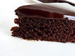 jednoduchý čokoládový dort v pomalém sporáku