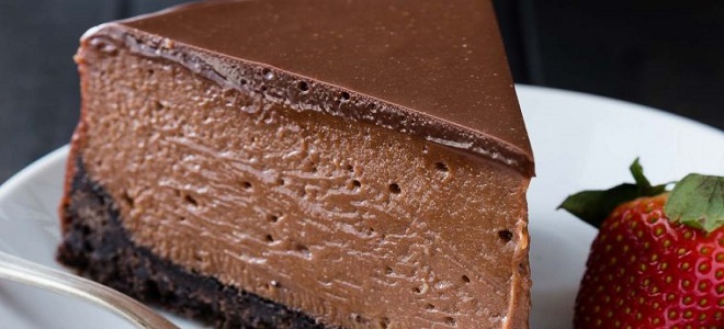 čokoládový fudge dort