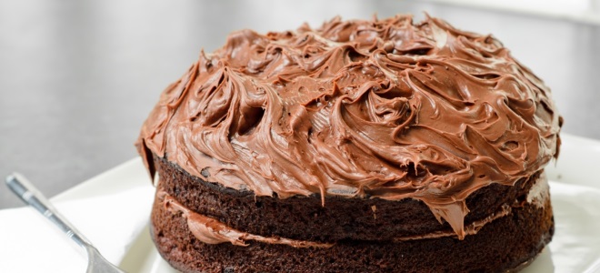 Шоколадова крем торта