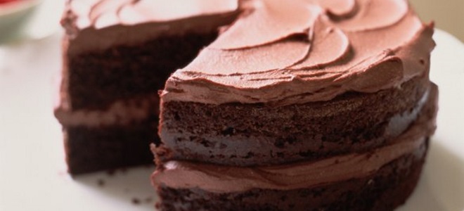 Ciasto śmietankowe czekoladowe