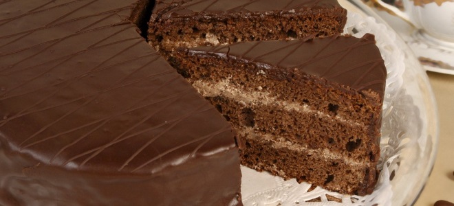 Чоколадна кремаста торта - рецепт