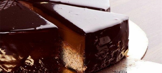 Miękki puder na ciasto czekoladowe