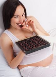 бременни шоколад