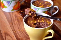 kako narediti čokoladno oranžno mousse