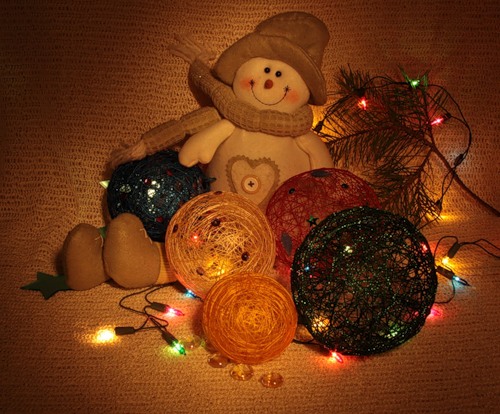Božične kroglice naredite sami