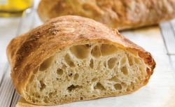 Przepis Ciabatta w wypieku chleba