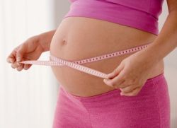Норма окружности живота при беременности