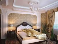 oblikovanje spalnice v klasičnem stilu 8