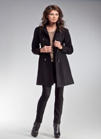 Klasický černý kabát 5
