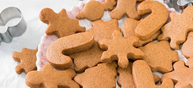 Ginger cookies v pánvi