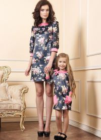 рокли за майка и дъщеря 3