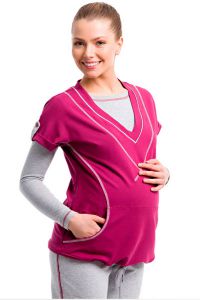 Oděvy pro těhotné ženy na podzim 8