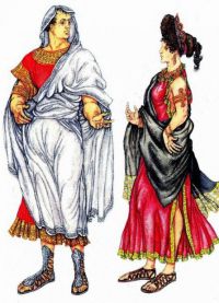 oblečení starověkých Romů 5