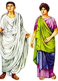 ubrania starożytnych Rzymian 9