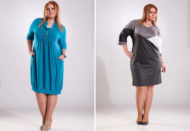 stylové oblečení pro obézní ženy