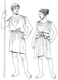ubrania starożytnej Grecji 1