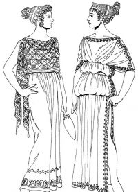 šaty starověkého Řecka 3