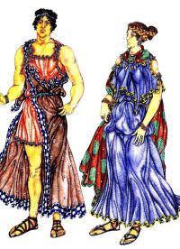 šaty starověkého Řecka 4