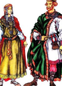 Ubrania starożytnej Rosji 1