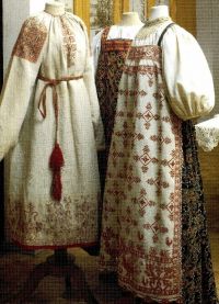 Oblačila starodavne Rusije 2