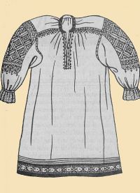 Ubrania starożytnej Rosji 7