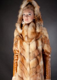 кожено палто от лисица 3