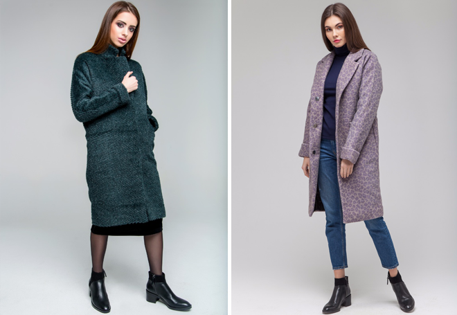 модные фасоны пальто 2018