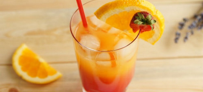 cocktail tequila sunrise recept