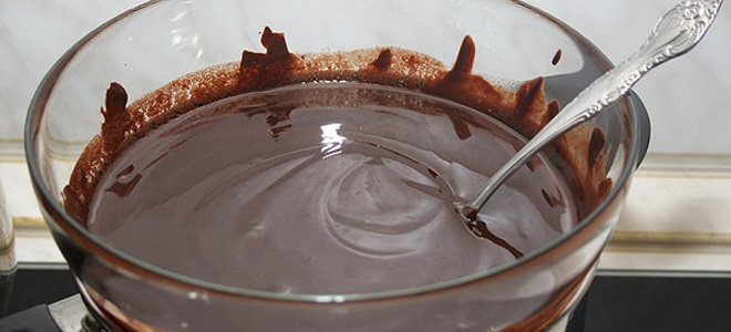 какао глазура