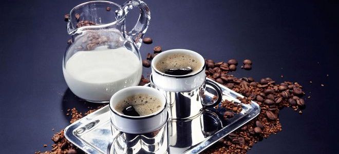 диета на кафе с мляко