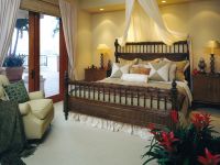 9. Sypialnia w stylu kolonialnym