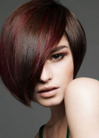оцветяване на косата къса нарязана коса 2