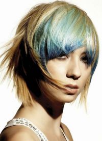 оцветяване на косата къса прическа 7