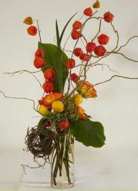 Kompozicije suhog cvijeća u vazi3