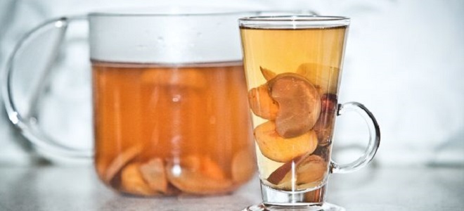 Kompot ze sušených jablek - recept