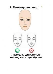 jak wybrać brwi w kształcie twarzy 2