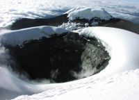 Вулкан Котопахи - кратер