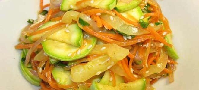 Brza salata od tikvina na korejskom