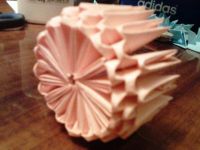 řemesla z origami modulů snadno 17