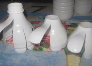 Řemesla z plastových lahví pro zahradu4