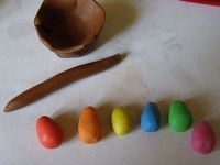 Velikonoční řemesla z plastelíny11