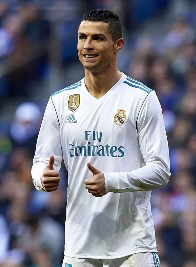 Portugalský fotbalista pro Real Madrid Cristiano Ronaldo