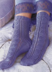 Háčkované ponožky 2