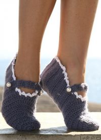 Чорапи за плетене на една кука 7