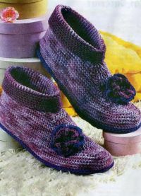 Чорапи за плетене на една кука 8