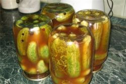 konzervirane kumare s čiljevim omako