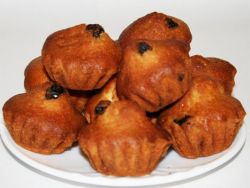 Klasični raisin muffin recept