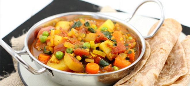 curry povrća