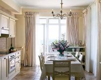 Zavjese u kuhinji u stilu Provence6